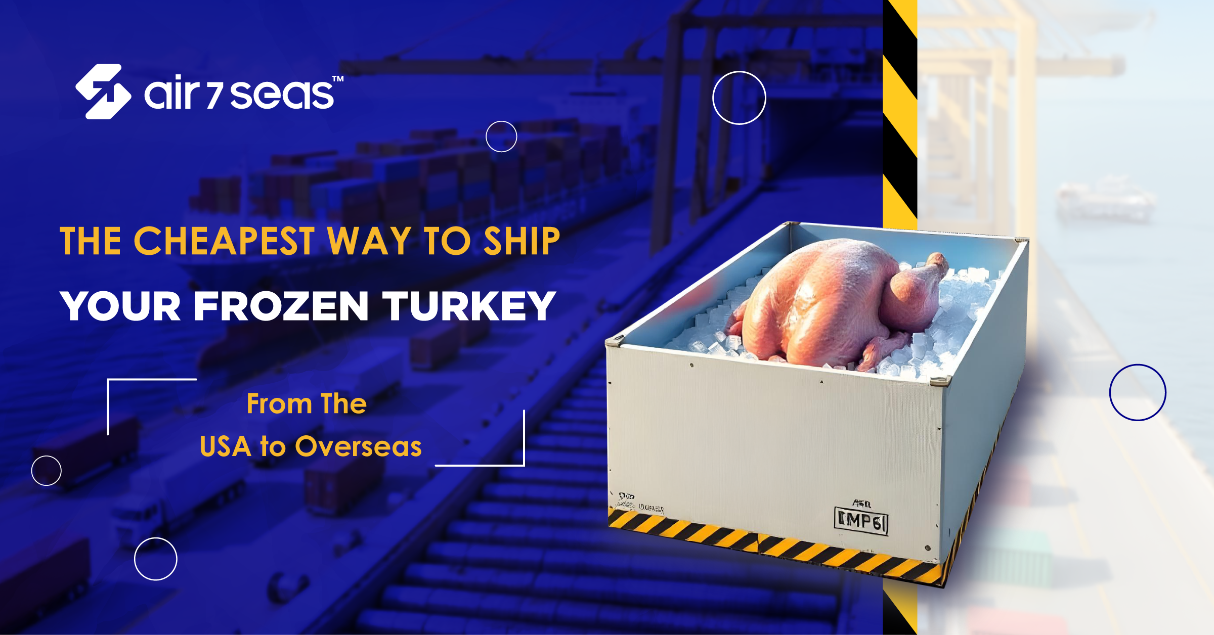 The Cheapest Way to Ship Frozen Turkey from the USA to Overseas