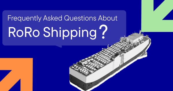 Frequently Asked Questions About RoRo Shipping